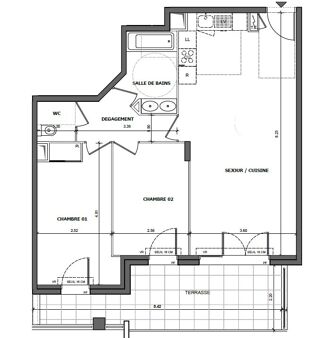 Vente Appartement Appartement avec vue sur la Méditerranée et le Fort Carré Antibes