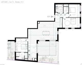  Appartement � vendre 4 pi�ces 119 m�