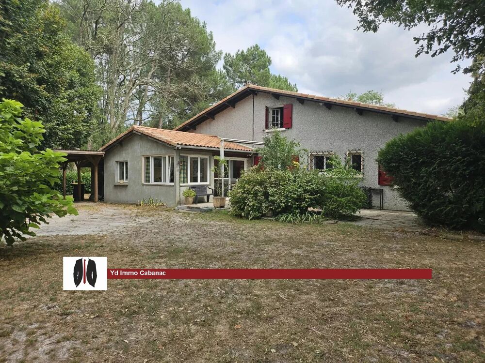 Vente Maison Grande maison landaise de plus de 210 m² sur vaste terrain arbor Cabanac-et-villagrains