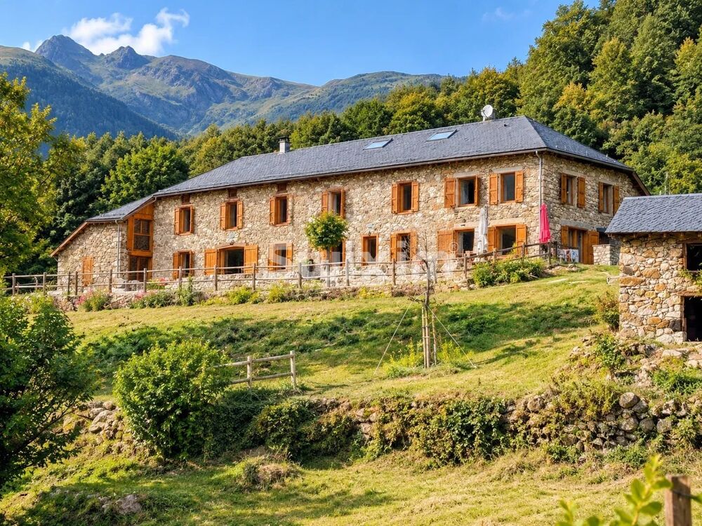 Vente Villa ARIÈGE- DOMAINE DE PRESTIGE EN PIERRE- 4 HECTARES-PANOMARA PYRÉN Foix