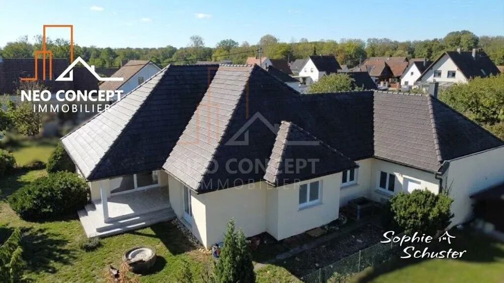 Vente Maison Charmante maison de plain-pied de 154 m² au calme. Leutenheim