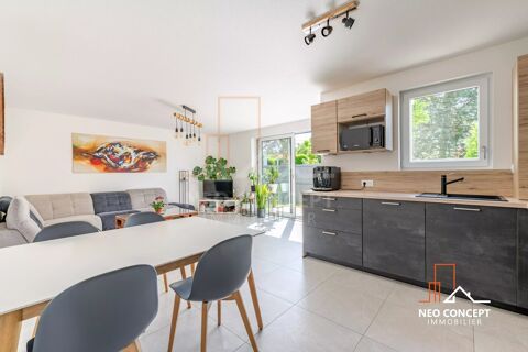   Beau 4 pi�ces en rez-de-jardin de 80 m2 avec garage, parkings si Appartement - 4 pi�ce(s) - 80 m�