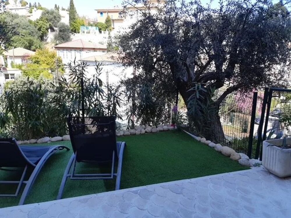 Location Appartement Studio de 20m² avec vue mer, jardin et parking Nice
