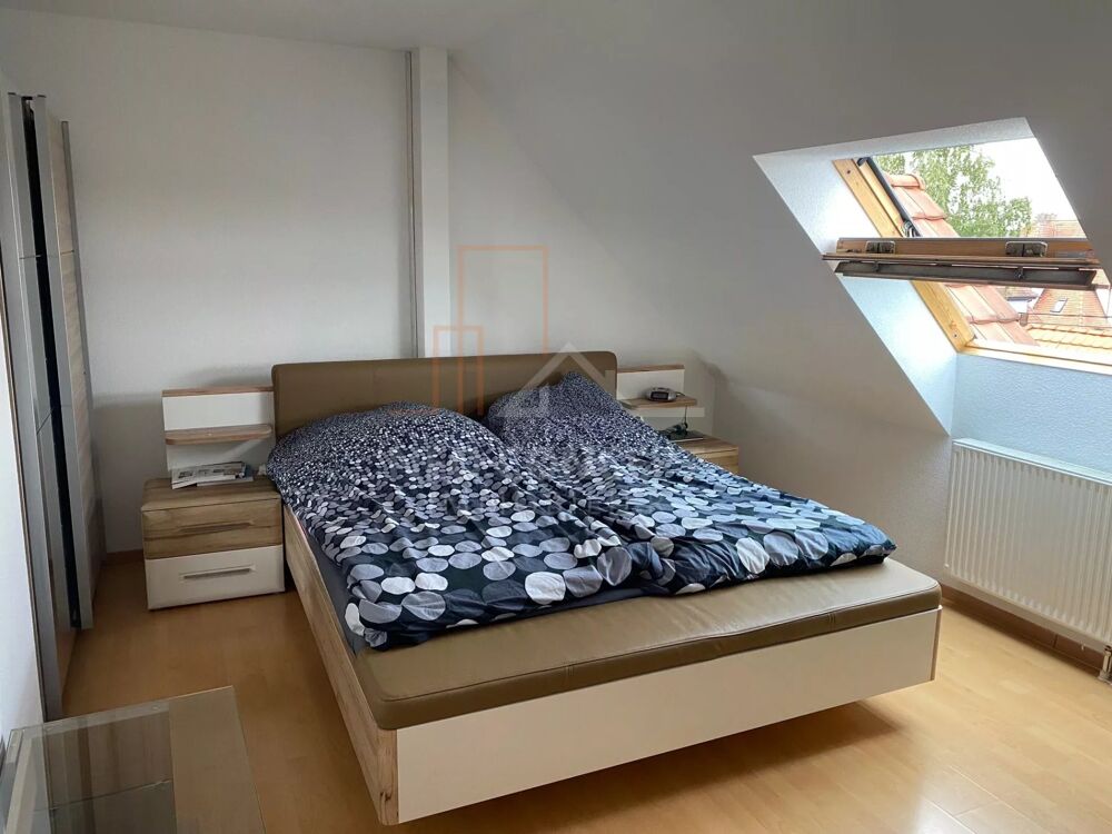Location Appartement F3 meublé en dernier étage, 2 chambres Val-de-moder