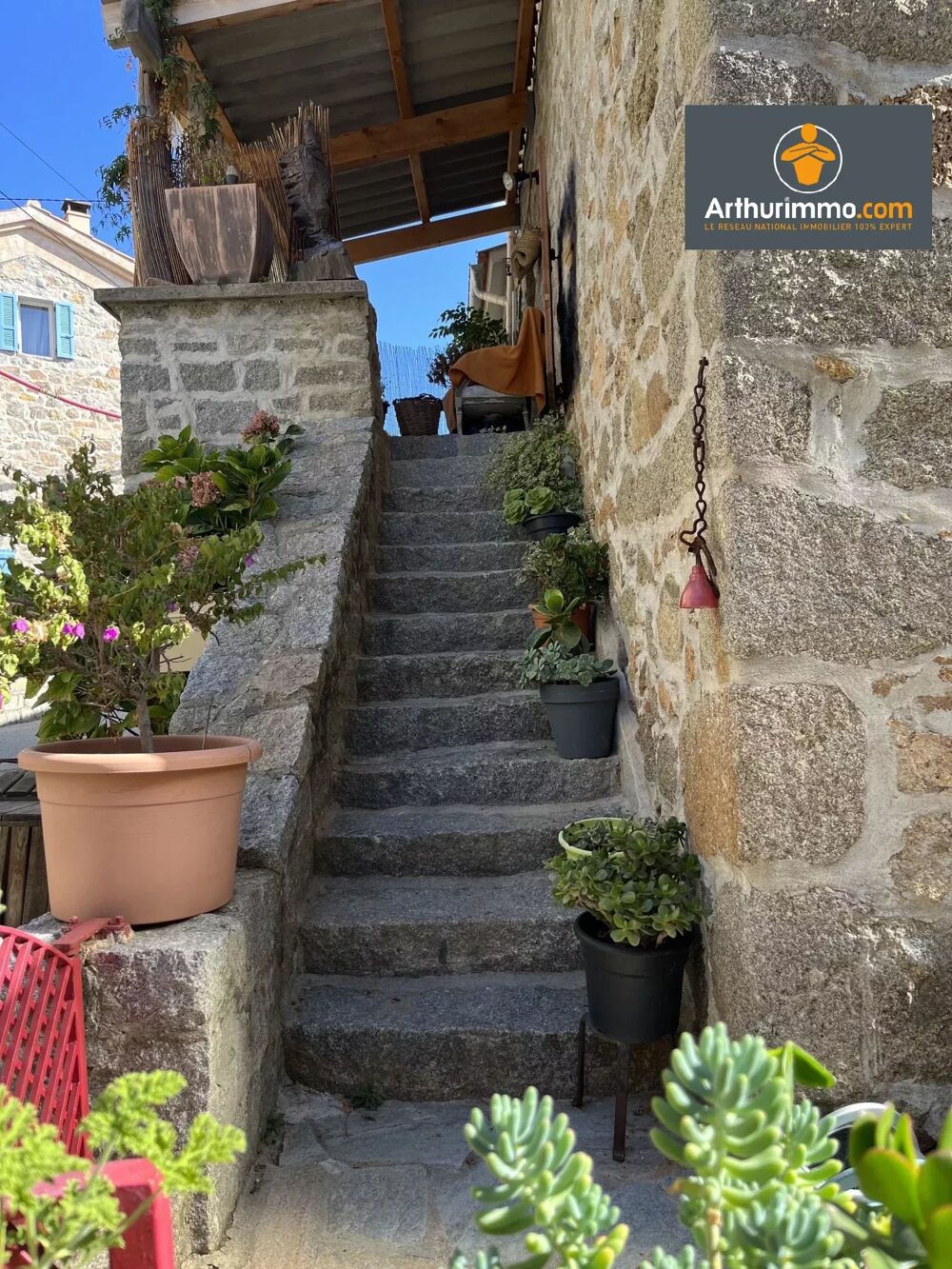 Vente Appartement Vente Maison de village en pierres de taille, vue dégagée. Valle-di-mezzana