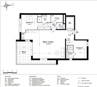 Vente Appartement JUAN-LES-PINS - FRONT MER - APPARTEMENT 99 M2 Antibes