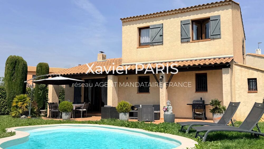Vente Maison PUYRICARD – MAISON 115 m² UTILES – PISCINE – TERRAIN 612 m² – PO Aix-en-provence