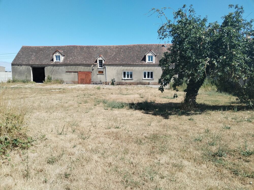 Vente Maison LONGÈRE AVEC GRANGE – 4 PIÈCES – 2 CHAMBRES – FORT POTENTIEL Chaintreaux