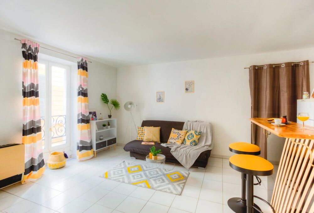 Deux pièces de 37m² situé en plein centre ville de Nice
