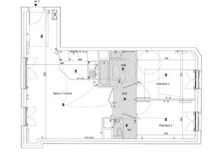  Appartement � vendre 3 pi�ces 65 m�