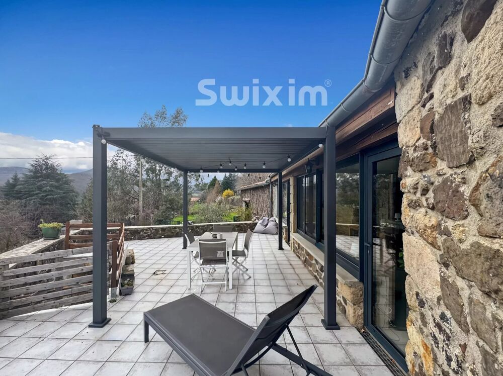 Vente Maison Corps de ferme rénové – Vue exceptionnelle sur les Monts d'Ardèc Privas