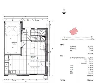  Villa � vendre 4 pi�ces 78 m�