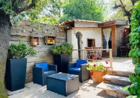   Roquefort Les Pins - Maisonnette ind�pendante en bois de 2 pi�ce Maison - 2 pi�ce(s) - 30 m�