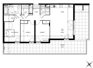  Appartement à vendre 4 pièces 86 m²