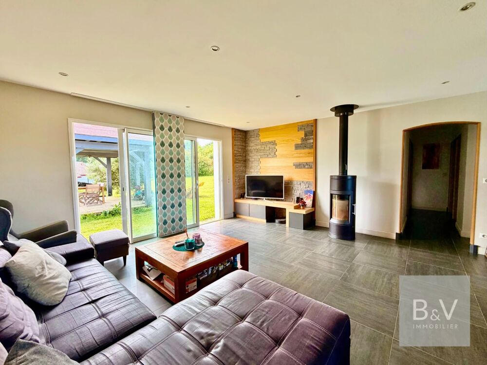 Superbe villa familiale contemporaine de 131 m2, plain-pied au c