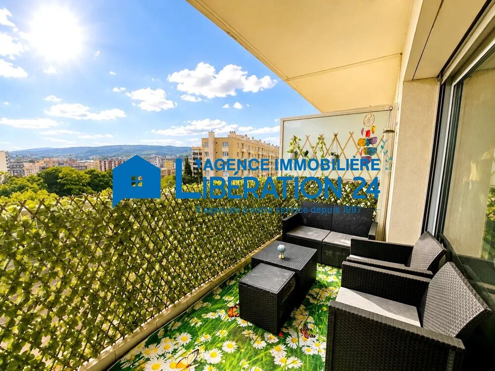 Vente Appartement Appartement BEL AIR 83 m² Rénové Balcon Garage Ascenseur Saint-Étienne