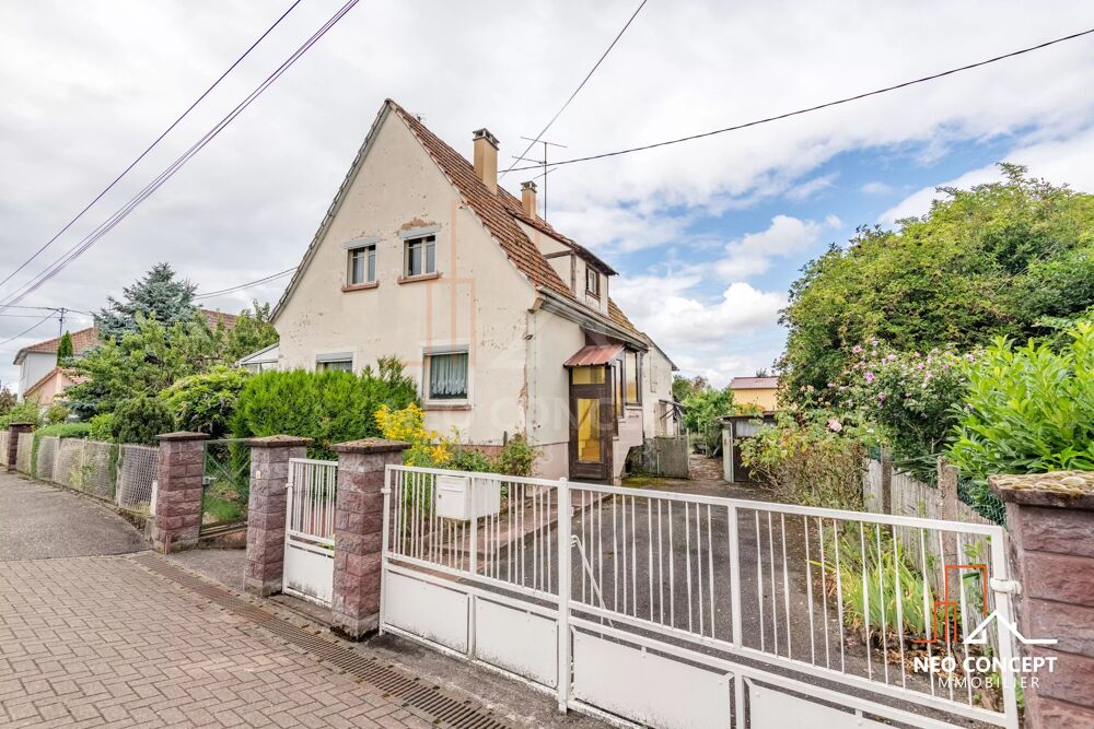 Maison à rénover totalement  9,69 ares avec potentiel construct