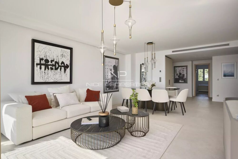 Vente Appartement Cannes, quartier PALM BEACH APPARTMENT 4 PIÈCES, TERRASSE, VUE M Cannes