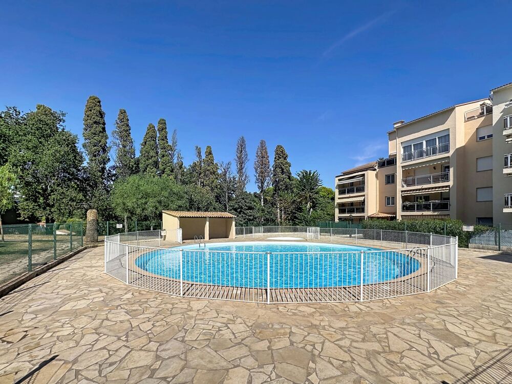 ANTIBES  3 PIÈCES  REZ-DE-JARDIN  TERRASSES, PISCINE & GARAGE