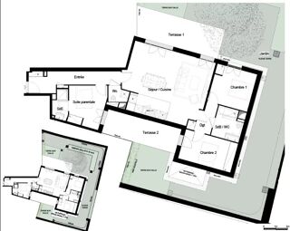  Appartement � vendre 4 pi�ces 94 m�