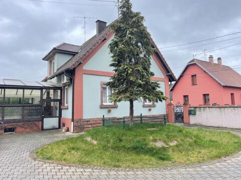  Location d'une maison 6 pièces d'environ 126 m² habitables à OB 1050 Oberhoffen-sur-Moder (67240)