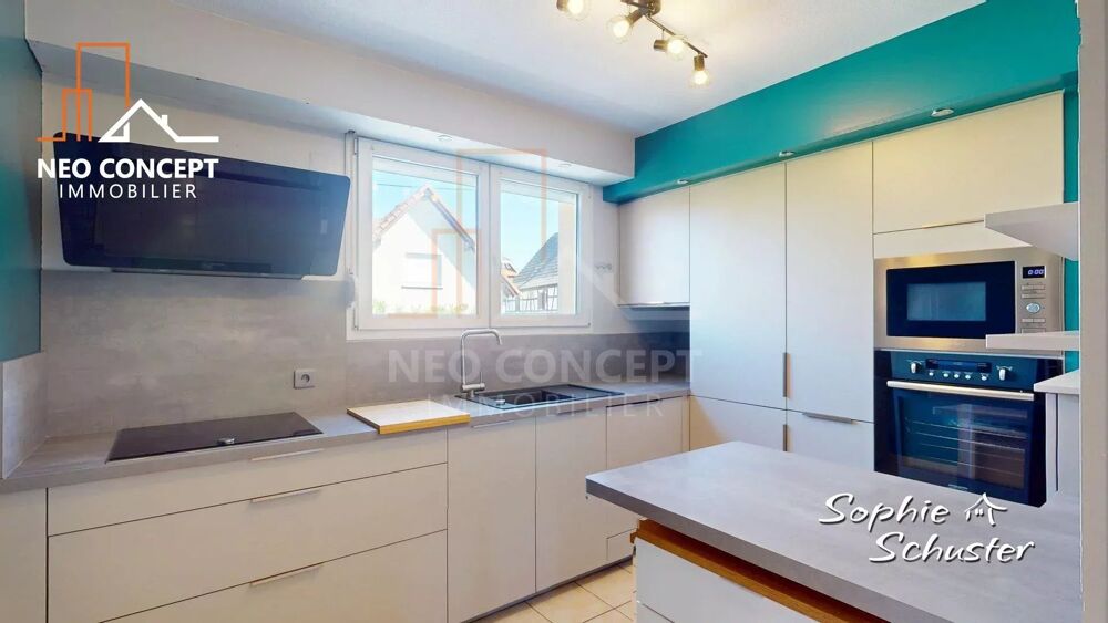 Duplex T4 lumineux avec balcon, garage et parking au calme