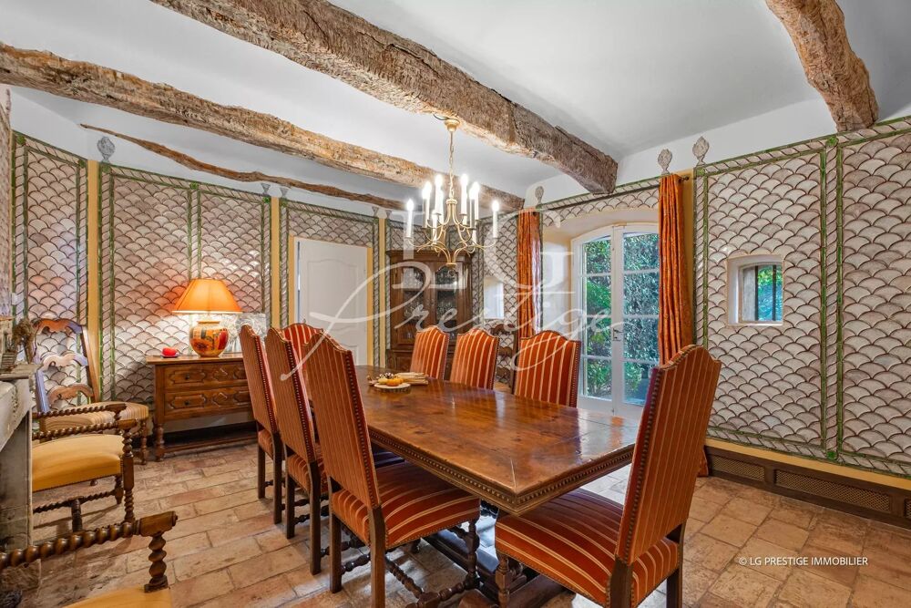 Vente Villa Domaine d'Exception du XVIIe Siècle – Mas en Pierre sur 6,6 ha Grasse