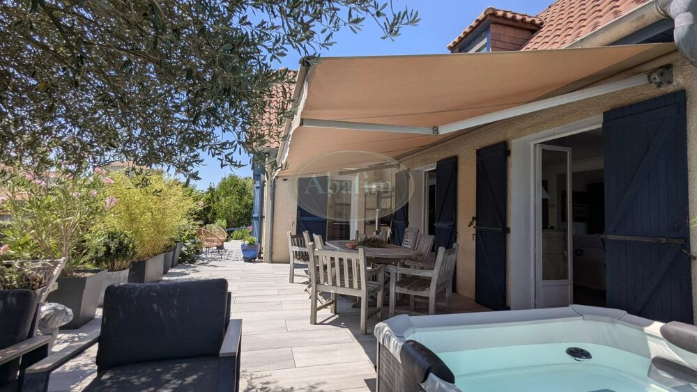 Elégante maison terrasse sous-sol