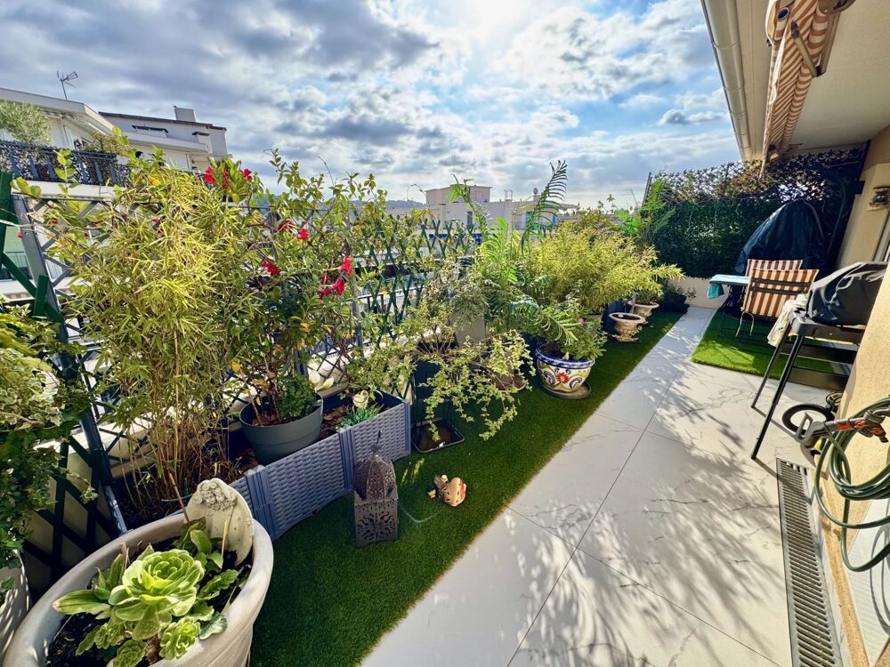 Le Cannet vente 2 pièces avec terrasse 21m²