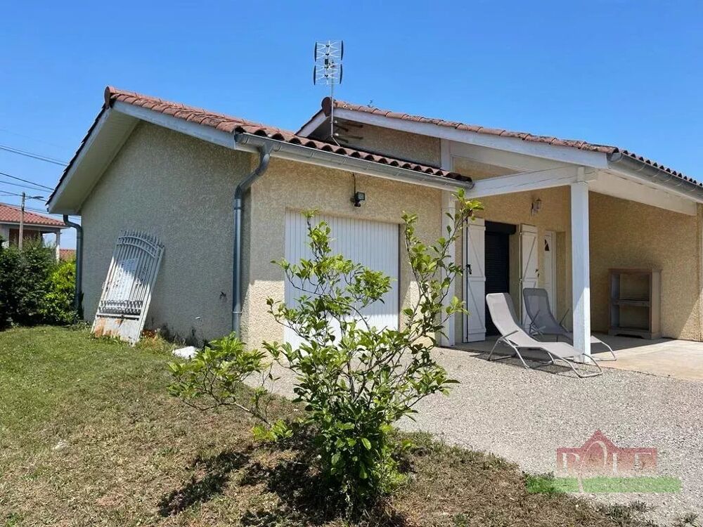 VIENNE, Villa T4 de plain pied de 90m² avec garage et un terrain