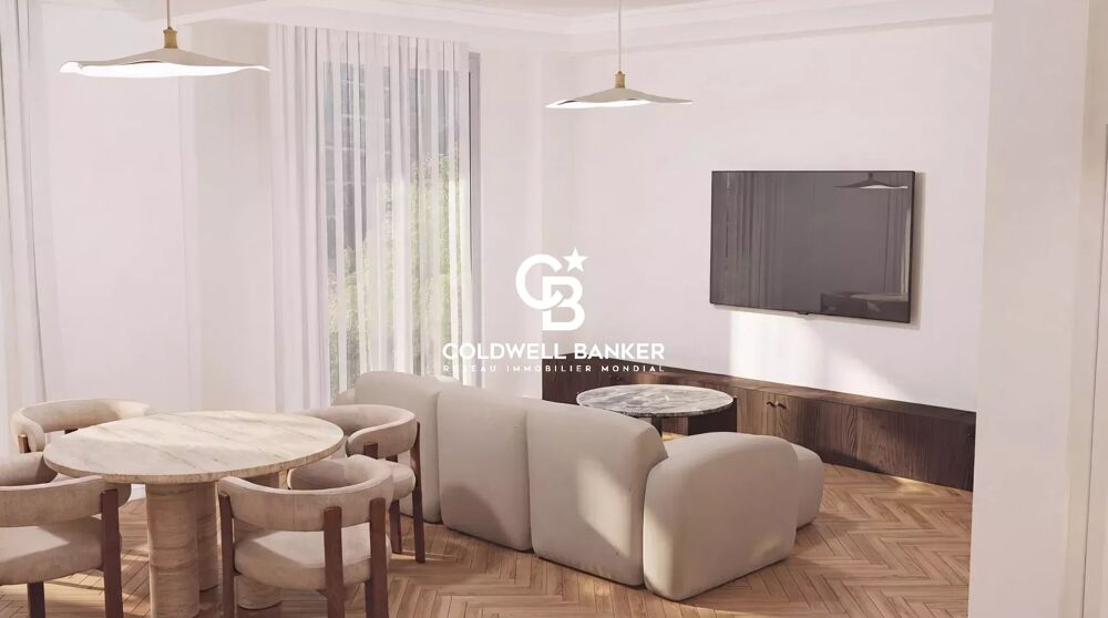 NICE  QUARTIER DES MUSICIENS  3 PIÈCES TRAVERSANT  67 M²  RÉ
