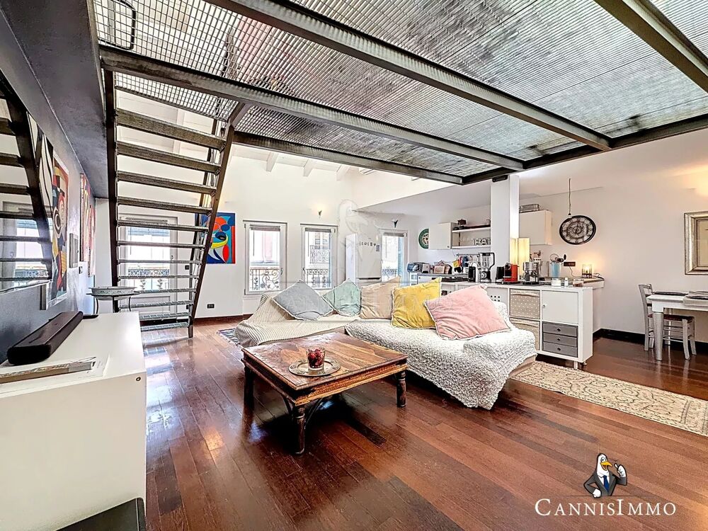 CANNES VIEUX PORT - LOFT 3 PIECES TERRASSE APPERÇU MER