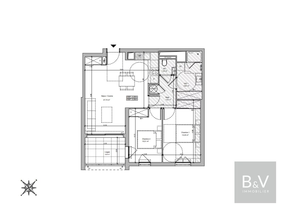 Vente Appartement Appartement lumineux de 64 m² avec prestations de qualité Antibes