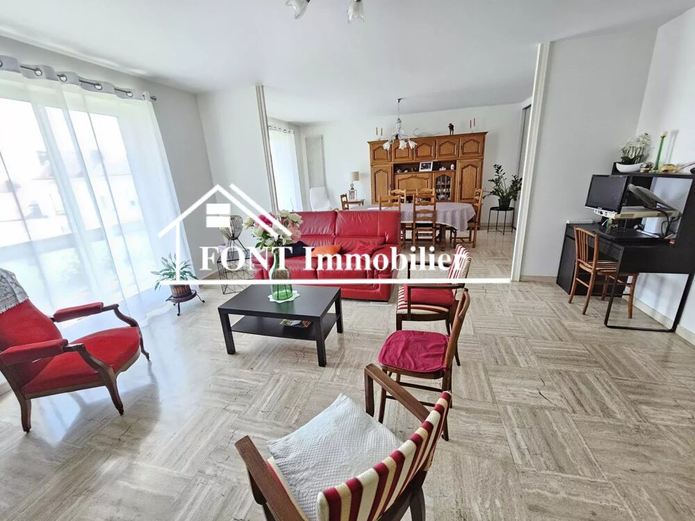 SAINT-CHAMOND, PROCHE GARE, APPARTEMENT 106 M² AVEC DOUBLE GAR