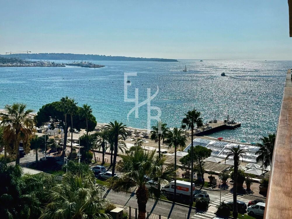 CANNES CROISETTE MAGNIFIQUE 3 PIECES VUE MER