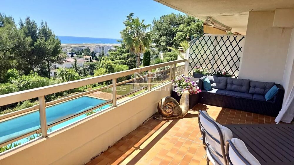 Nice Ouest, beau 3 pieces en rez-de-jardin, terrasse 76 m2