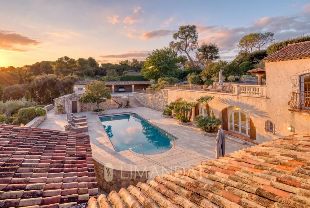 Vente Maison La Colle sur Loup - villa 437 m² vue mer - terrain 6500 m² La colle-sur-loup