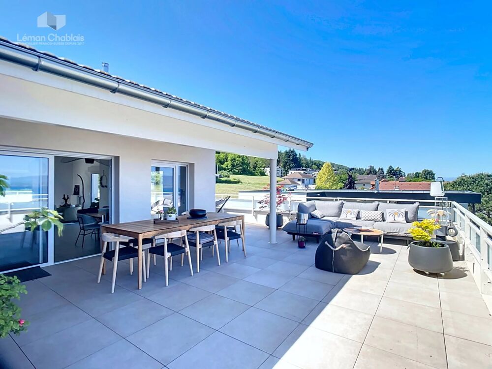 Évian-les-Bains, Appartement T5 avec vue exceptionnelle sur le l