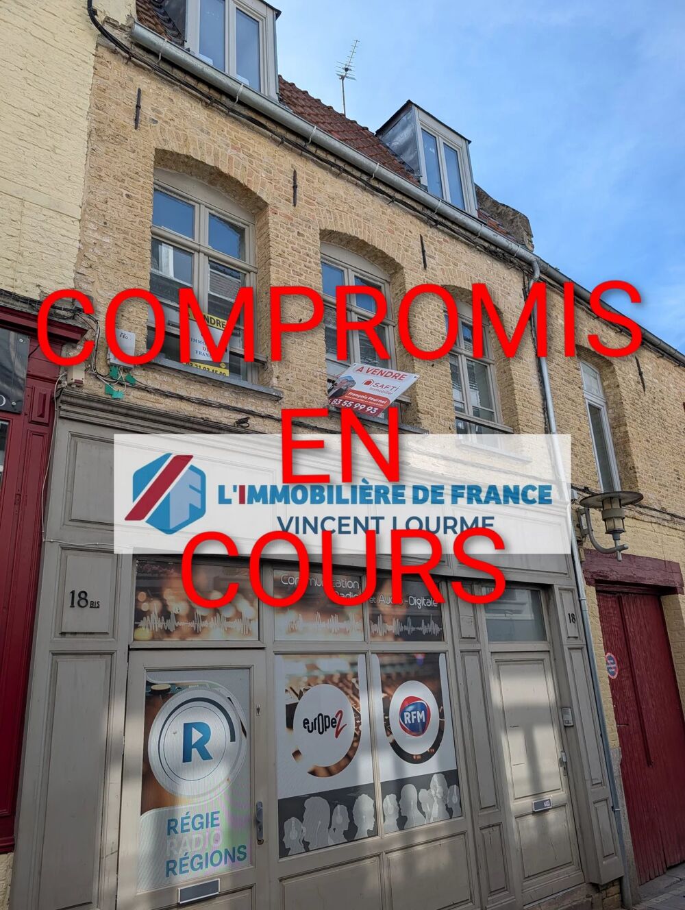 Vente Maison Immeuble mixte Centre Ville Saint-omer