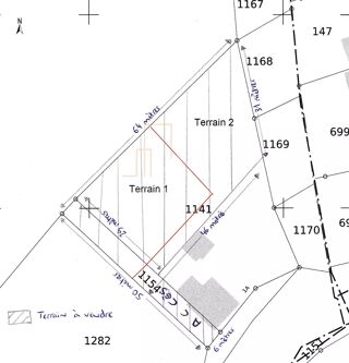  Terrain � vendre 850 m�