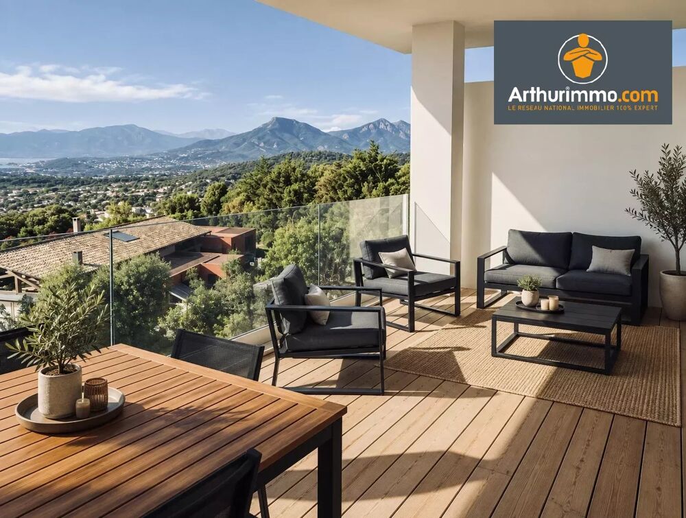 Vente appartement T3 Porticcio vue panoramique