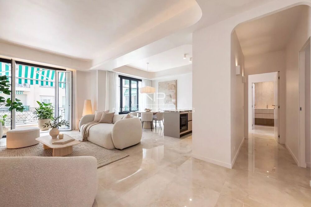 Nice, Victor Hugo, 3 pièces balcon, un écrin de 87 m2, rare