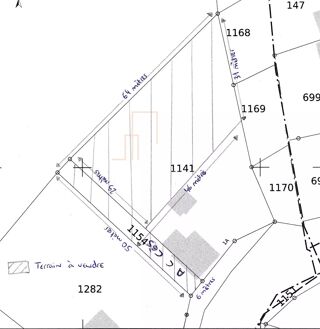  Terrain � vendre 1700 m�