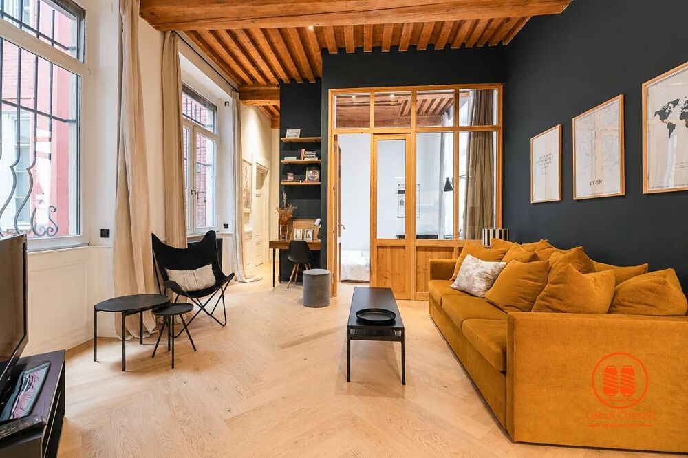 Vente Appartement LYON 1ER | T4 REFAIT A NEUF | 3ème AVEC ASCENSEUR | 2 CHAMBRES + Lyon 1
