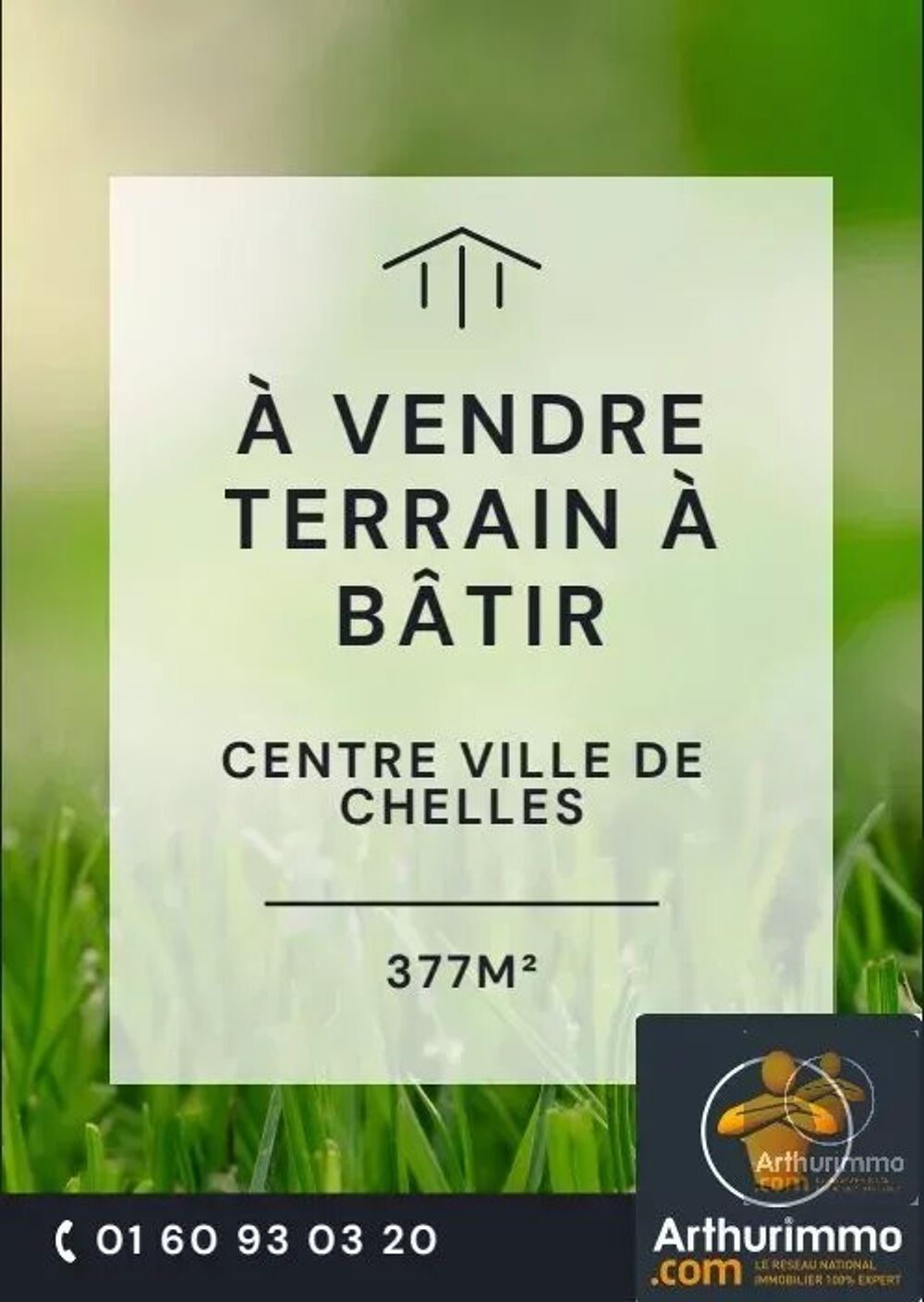 Vente Terrain Terrain à bâtir – Chelles Centre-ville Chelles