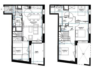  Appartement � vendre 5 pi�ces 99 m�