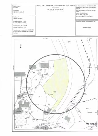  Terrain � vendre 3689 m�