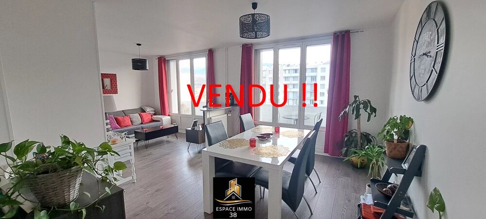 Vente Appartement ECHIROLLES - Appartement T4 en étage élevé et cave Échirolles