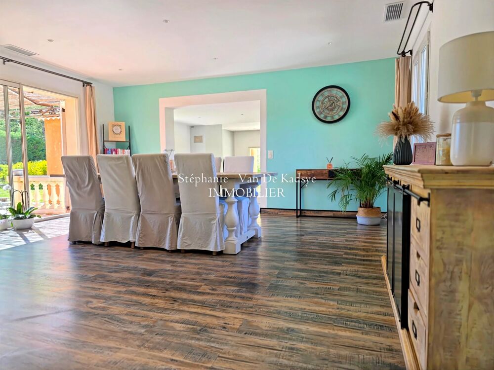 Vente Maison Villa plain-pied - 3 chambres - 3800m² jardin - double  garage - Lorgues
