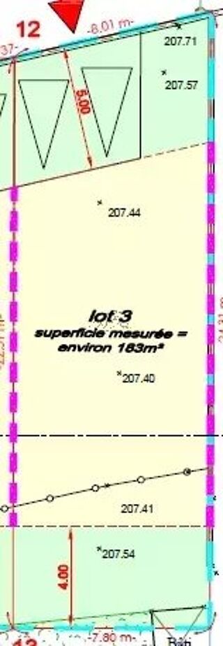  Terrain � vendre 183 m�